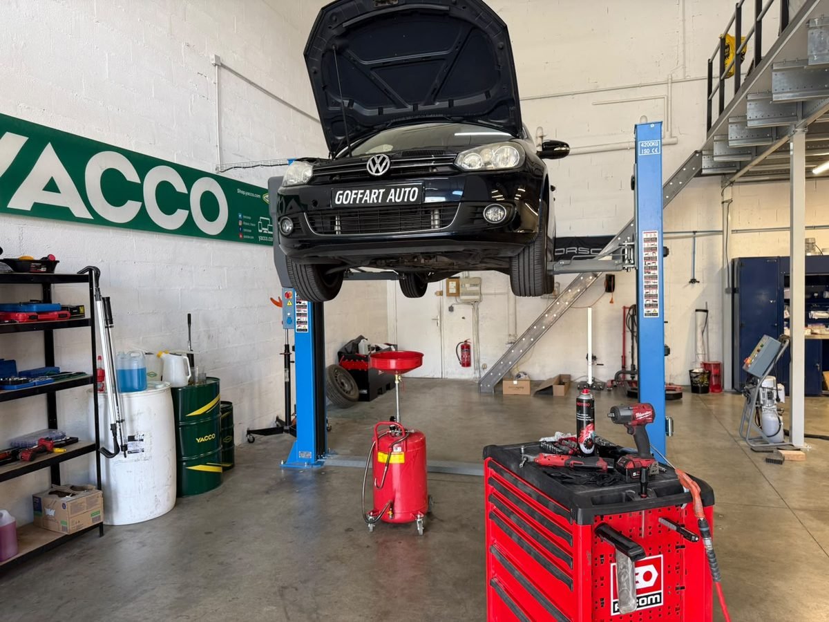 Volkswagen sur le pont, entretien mécanique